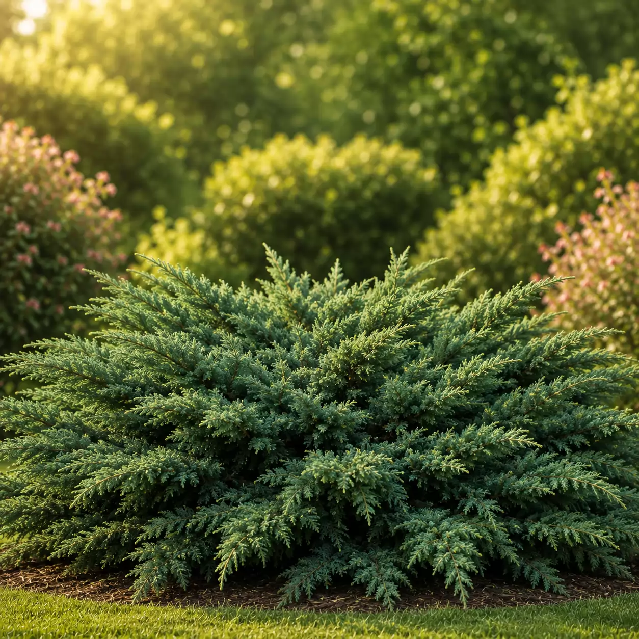 Coniferous shrubs