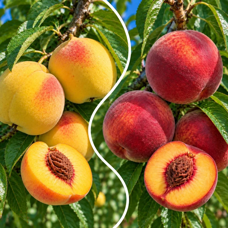 Праскова 125-150см, различни сортове / Prunus persica