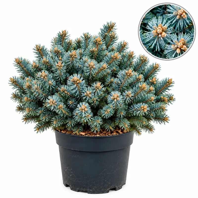 Picea pungens 'Glauca Globosa' 60-80cm