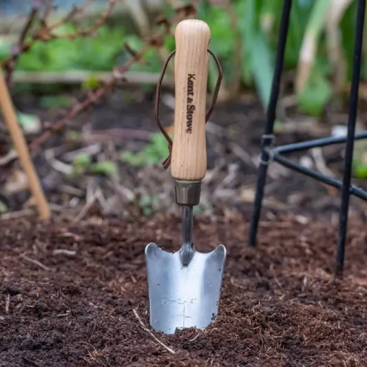 Ръчен инструмент Мистрия за засаждане  L 325,SS Hand Transplanting Trowel,Неръждаема стомана