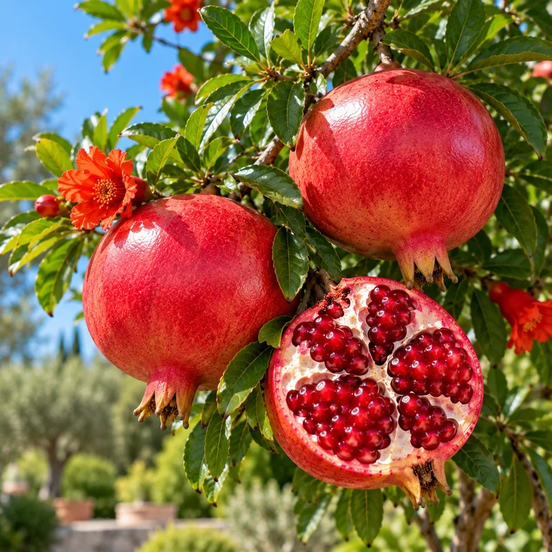 Punica granatum Stem 100cm