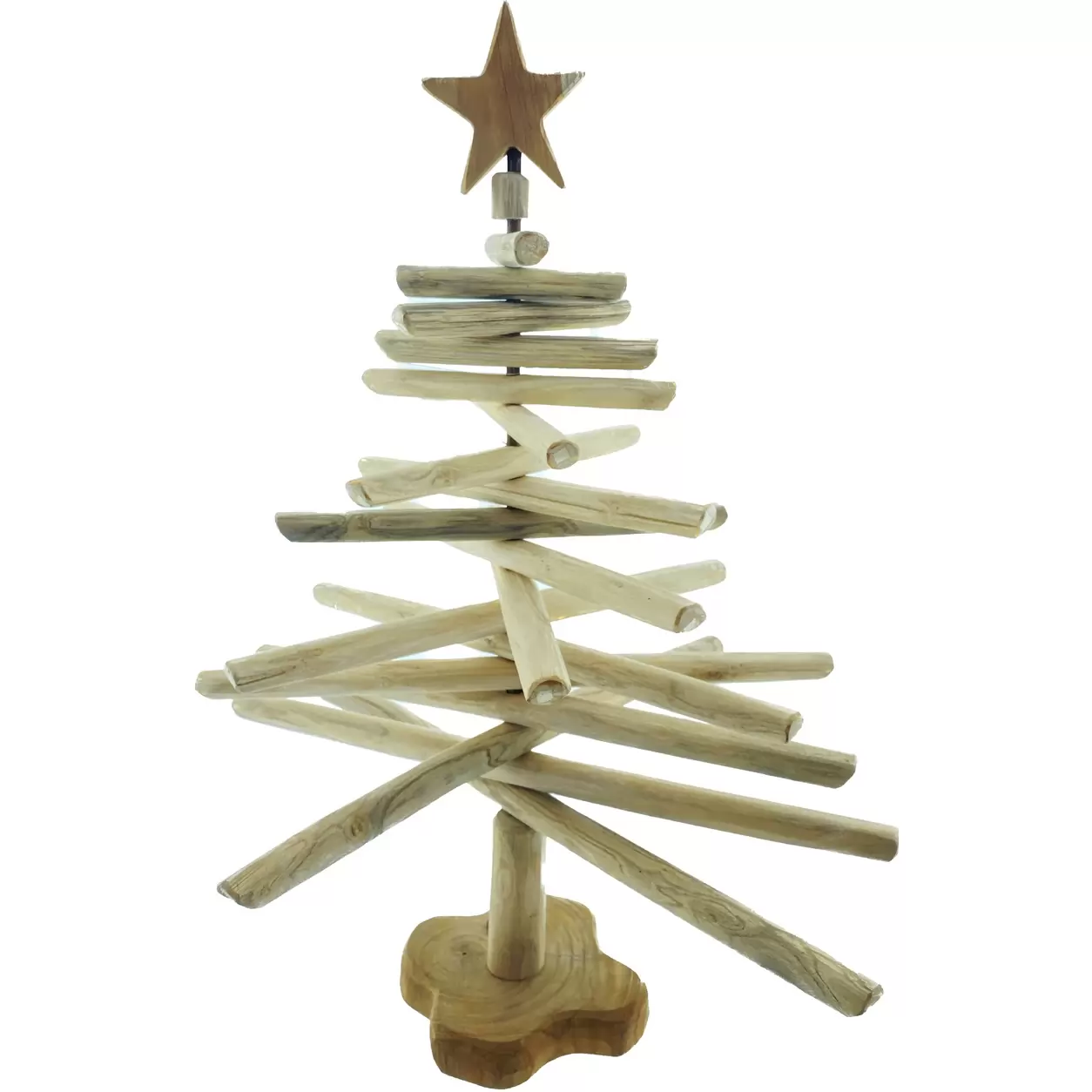 Коледна елха Тик Сгъваема-Chtistmas Tree Teak Ø45x60см- Folding
