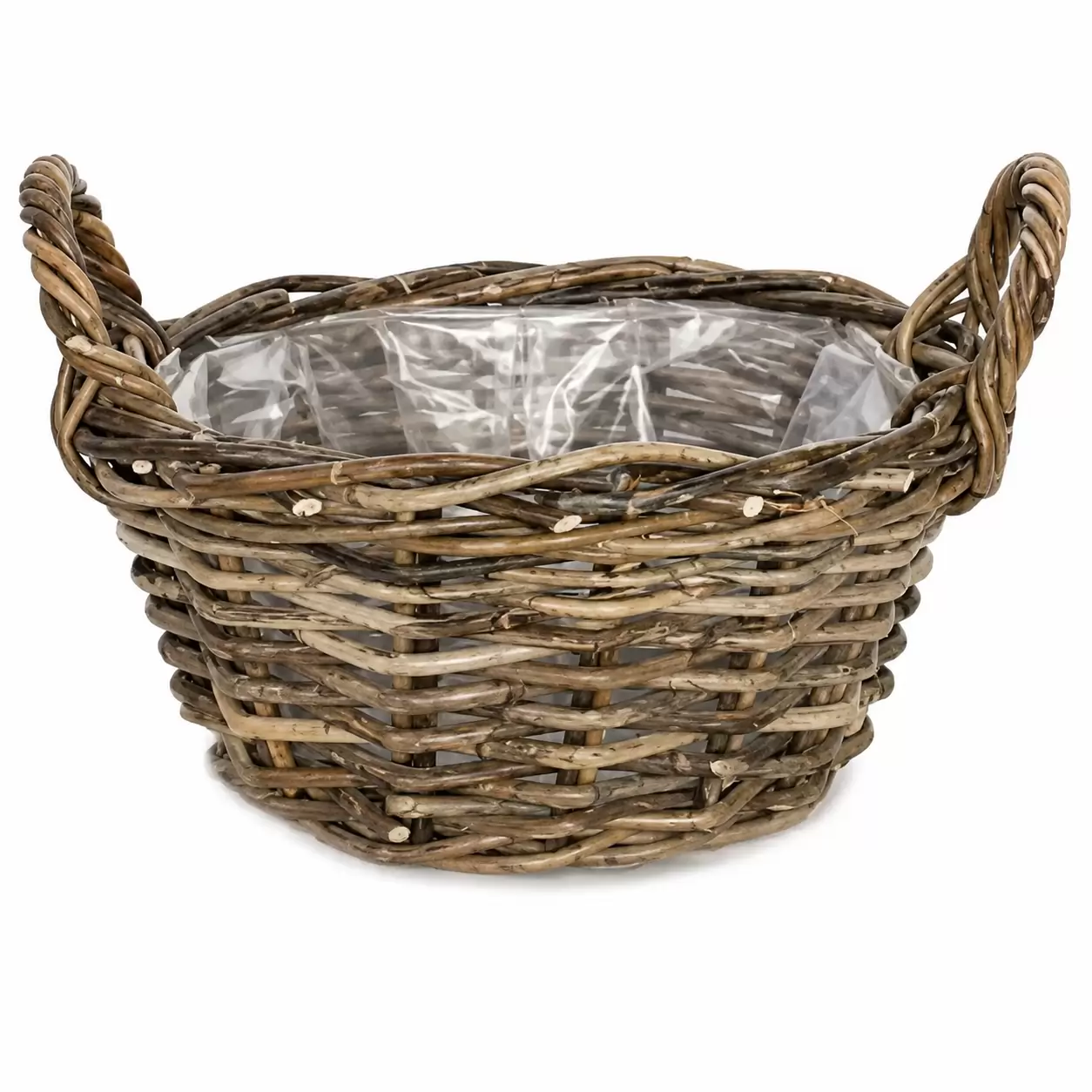 Кошница-Bowl Rattan Grey Ø35x15cм