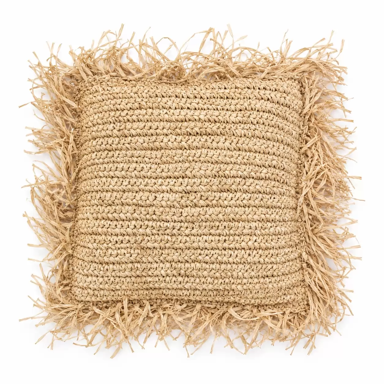 Възглавница Натурал - Cushion Sisal Natural 40x40x8cм