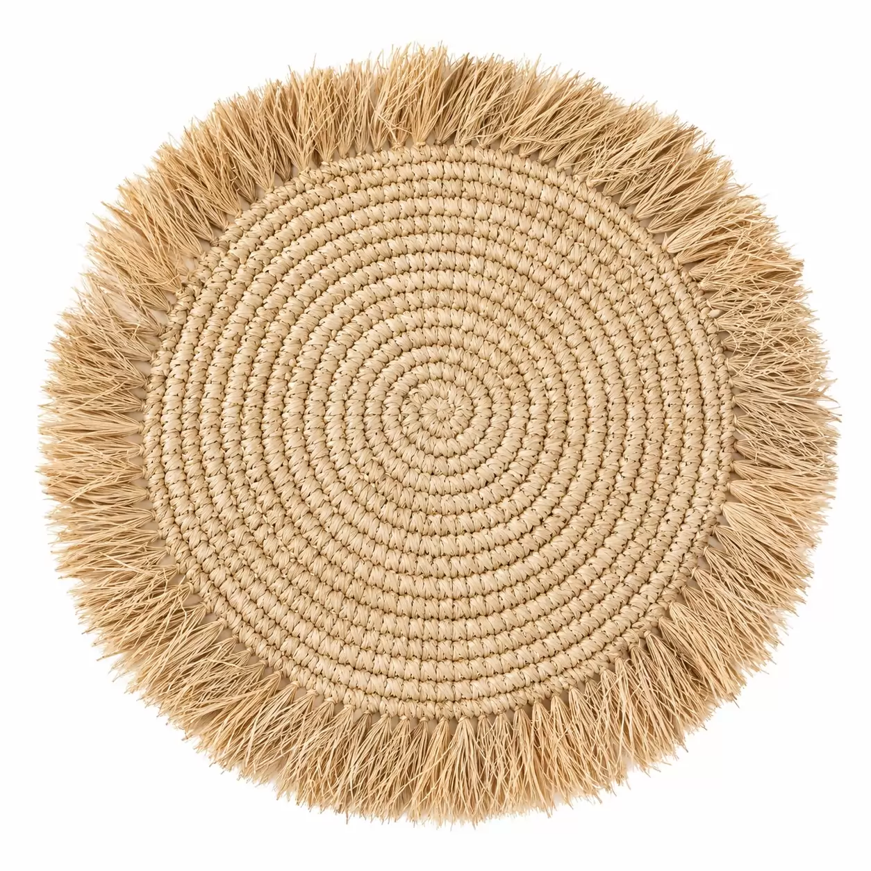 Подложка за маса - Placemat Sisal Natural Ø35cм