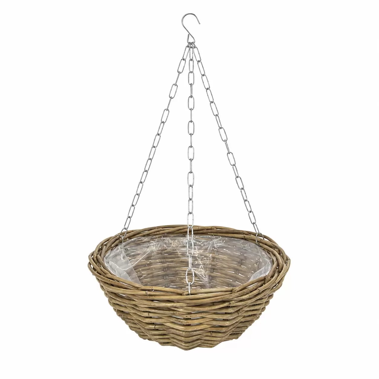 Висяща кошница Грей - Hanging Basket Grey D40H20cм
