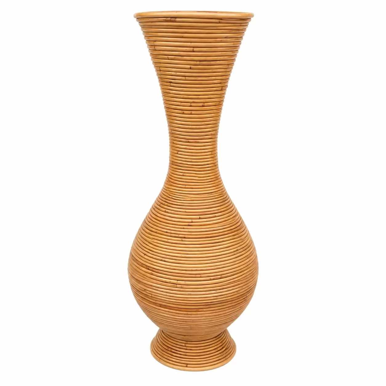 Ваза Блонд Стрипе-Vase Blond Stripe Ø38x100см