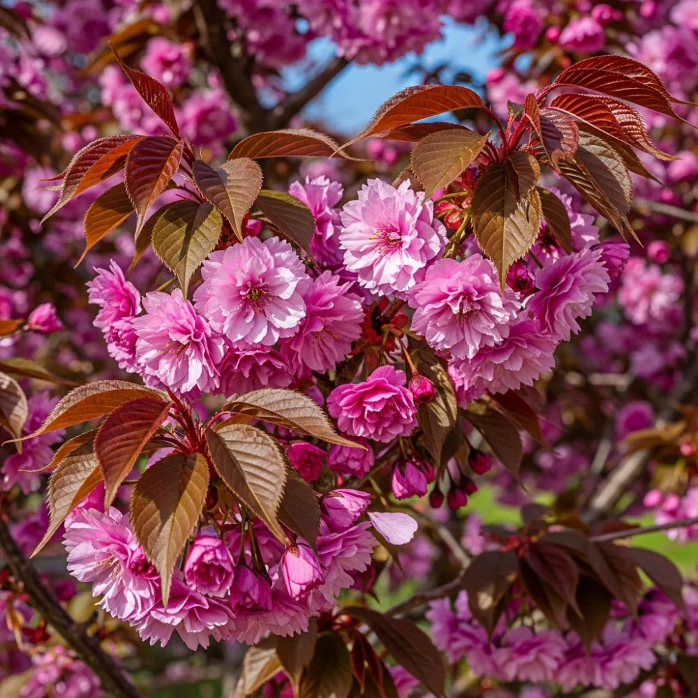 Prunus serrulata 'Royal Burgundy' Stem 200cm, Girth 6-8cm