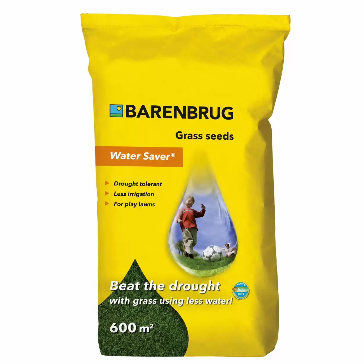 Тревна смеска за сухи терени Barenbrug "Water Saver" - 15кг